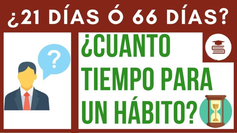 66 dias bastan para cambiar un habito