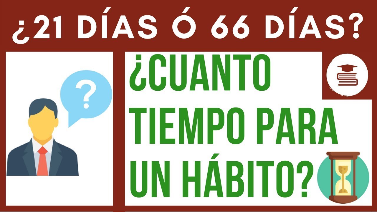 66 dias bastan para cambiar un habito