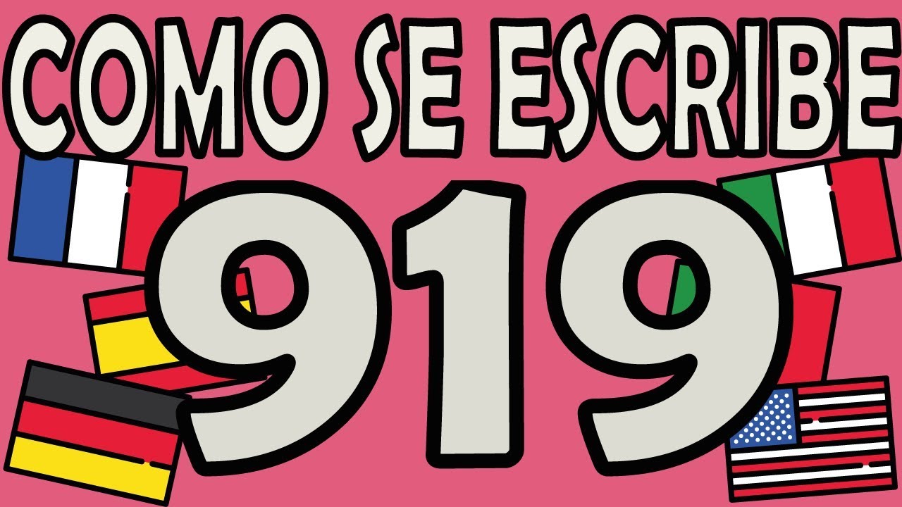 919 con letra
