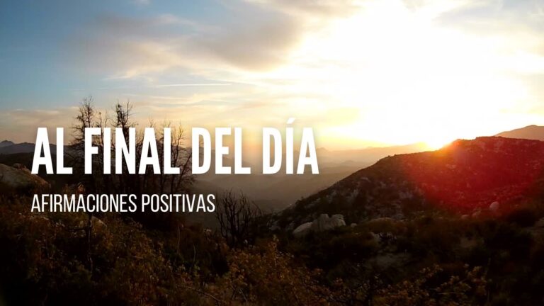 al final del día frases