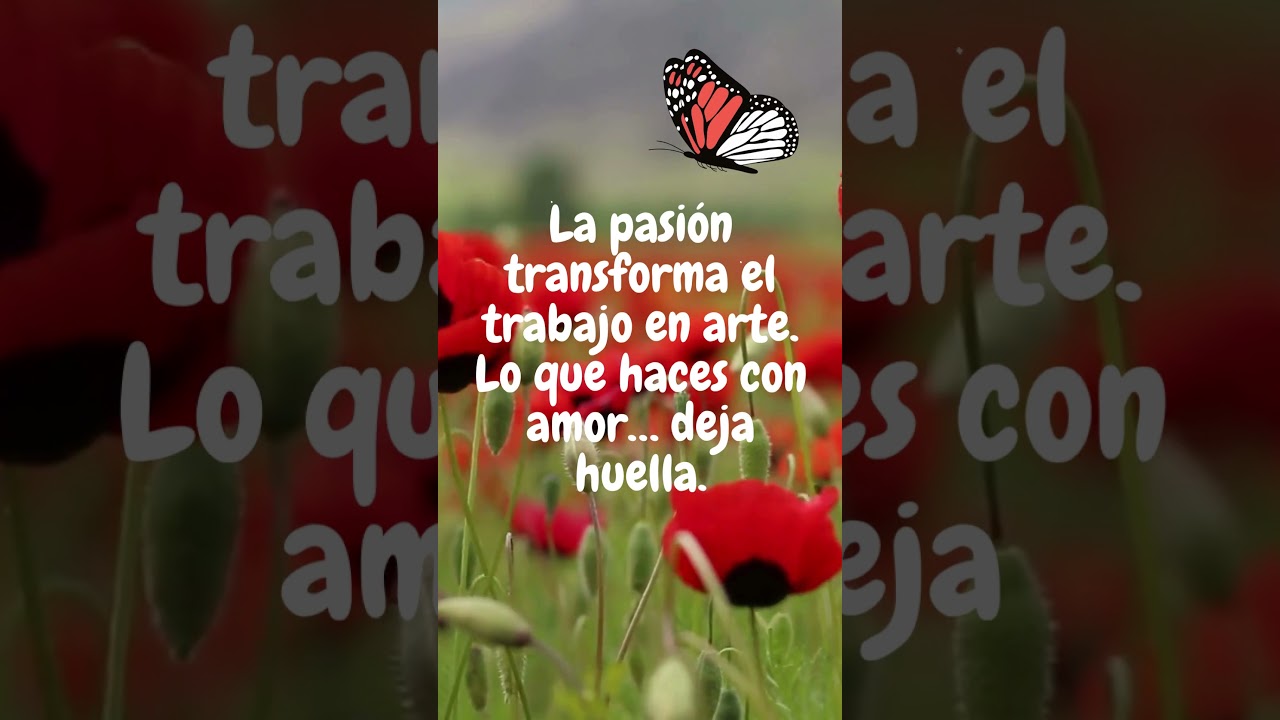 ama lo que haces frases