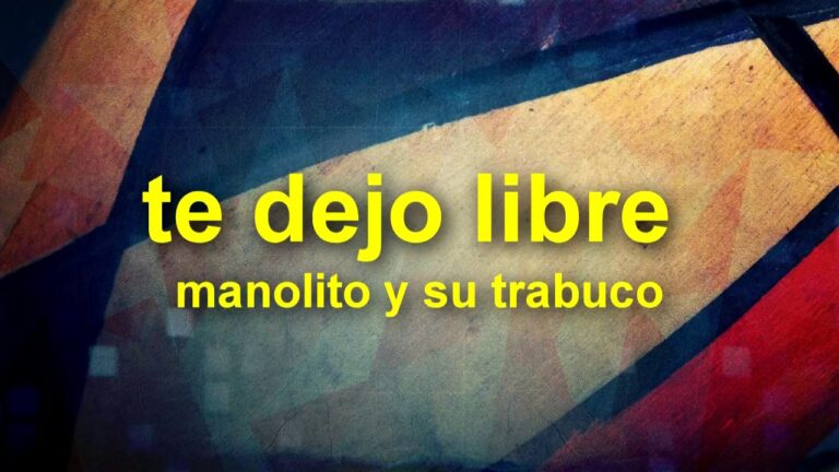 amor que seas feliz te dejo libre