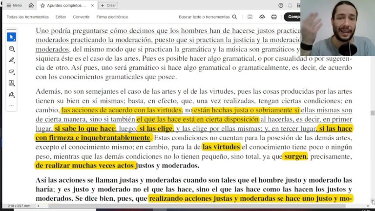 aristóteles ética a nicómaco comentario de texto