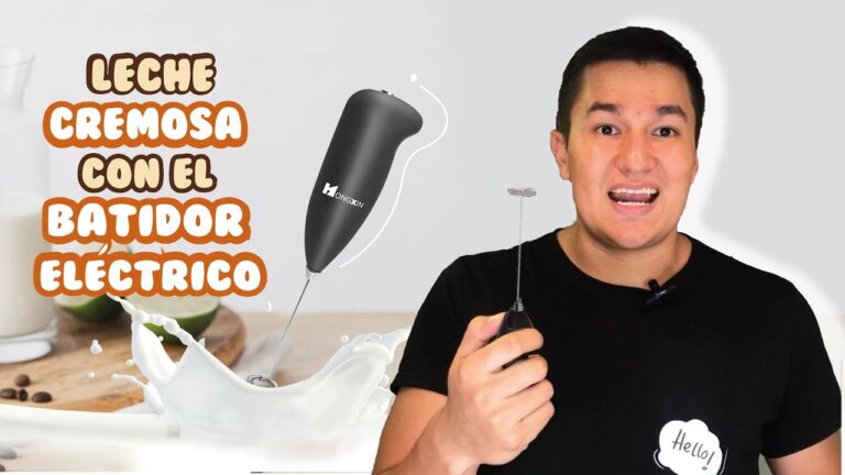 batidora para hacer espuma