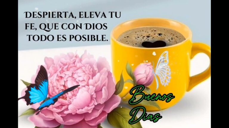 buenos dias con el cariño de siempre