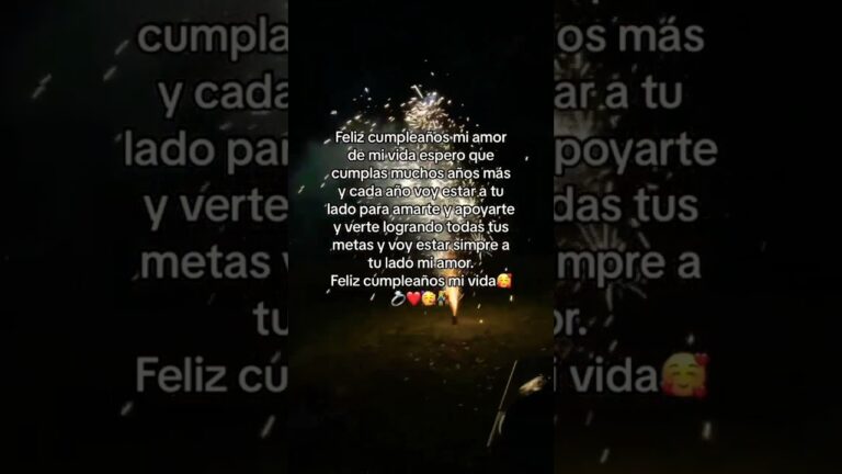 carta de cumpleaños para mi mujer