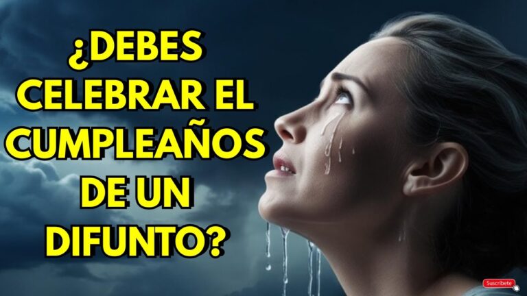 celebrar el cumpleaños de una persona fallecida