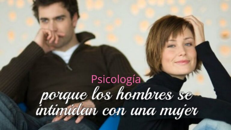 como actúa un hombre intimidado por una mujer
