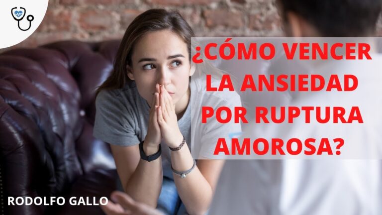 como calmar la ansiedad tras una ruptura