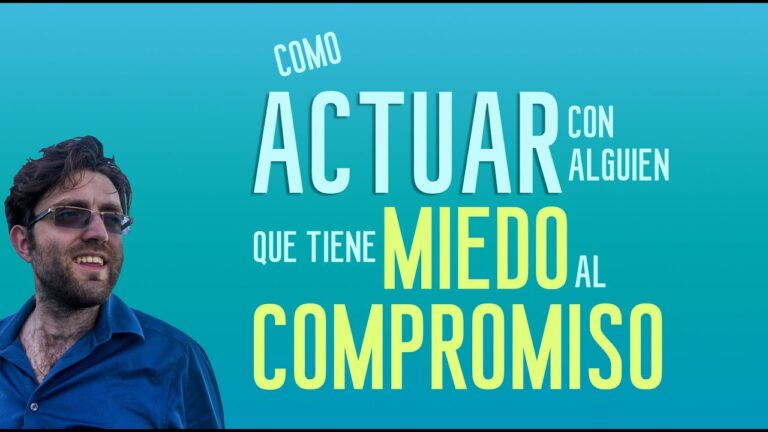 como conquistar a un hombre que tiene miedo al compromiso