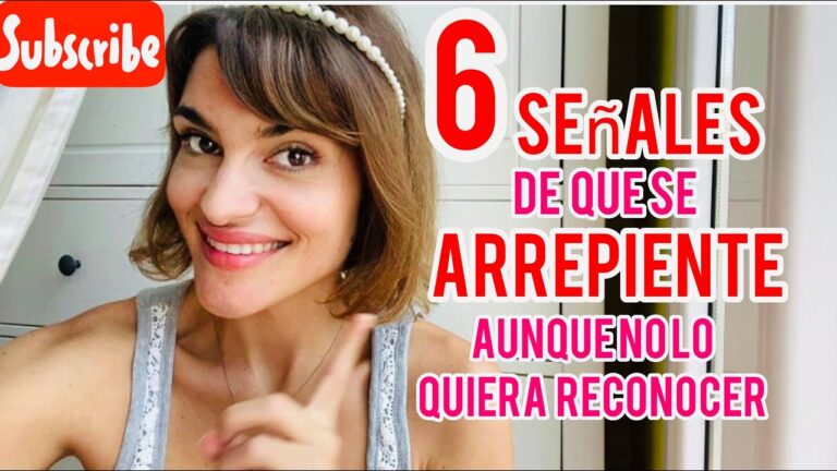 como saber si mi ex se arrepentira