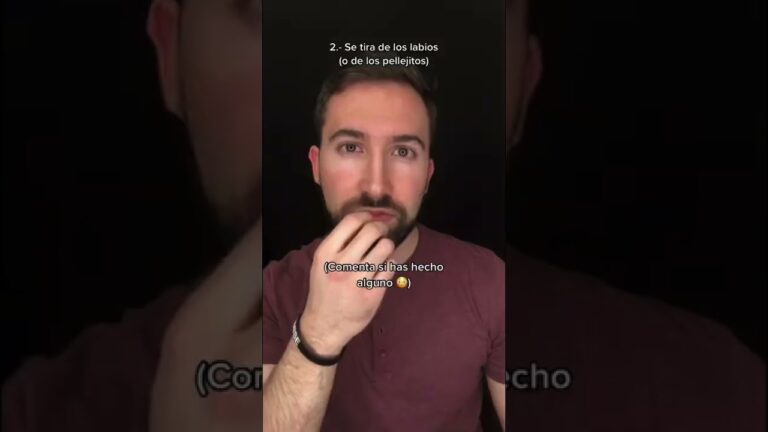 como saber si un hombre esta nervioso