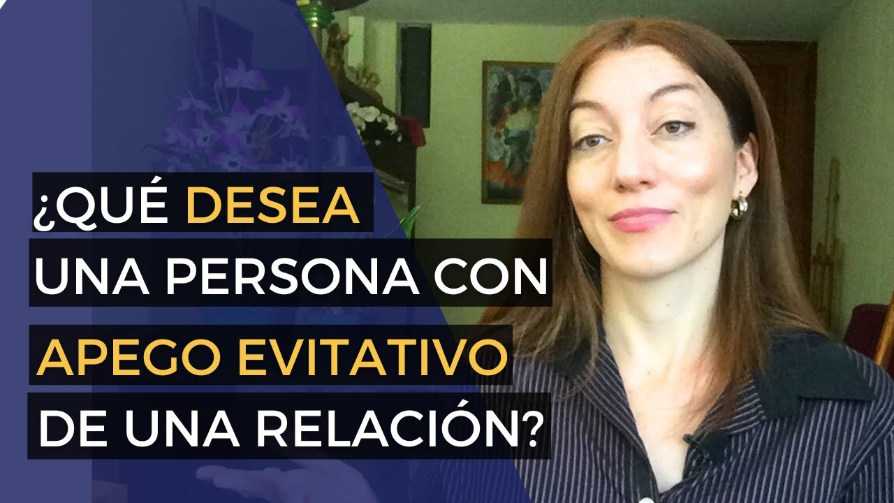 como tratar a una pareja con apego evitativo