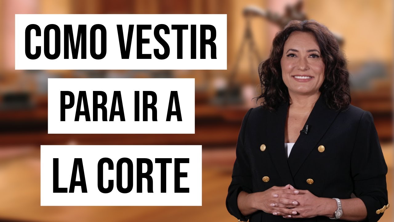 como vestir para un juicio mujer