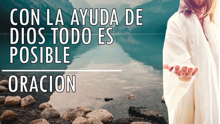 con la ayuda de dios todo es posible