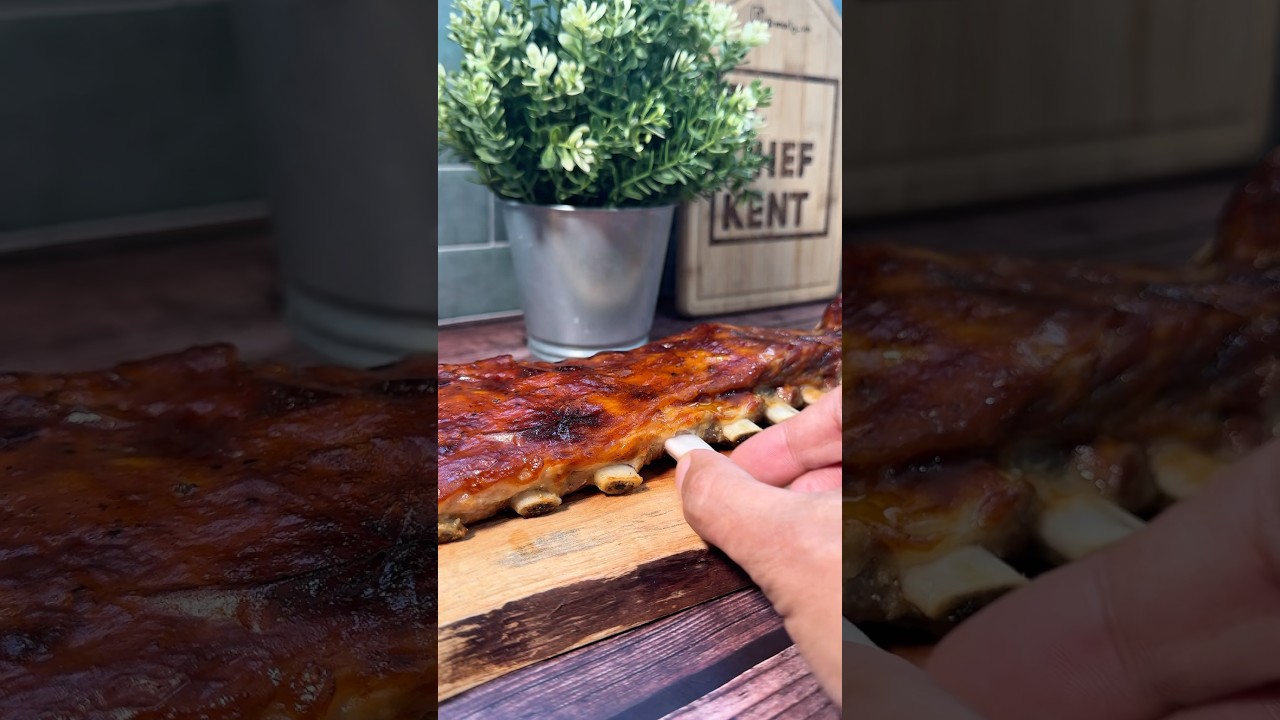 costillas barbacoa primero cocidas