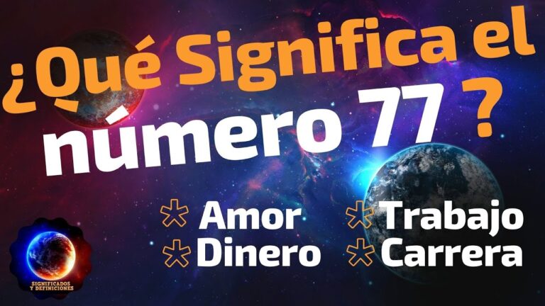 cuál es el significado del número 77