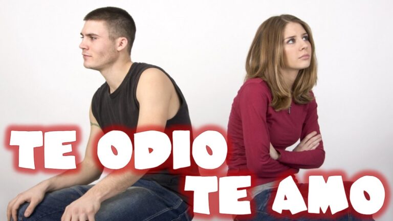 cuando un hombre te dice te odio