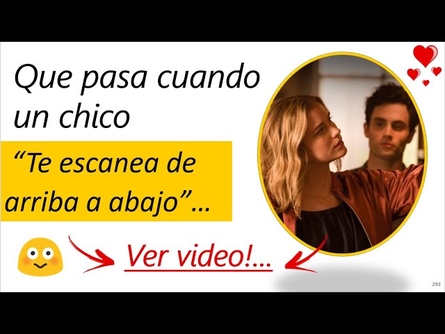 cuando un hombre te mira de arriba a abajo