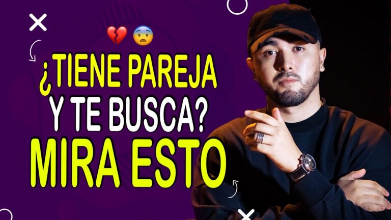 cuando un hombre tiene novia y te busca