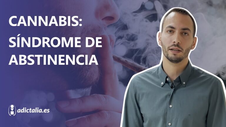 cuanto dura el síndrome de abstinencia del hachís
