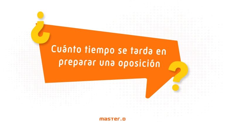 cuanto se tarda en preparar una oposicion