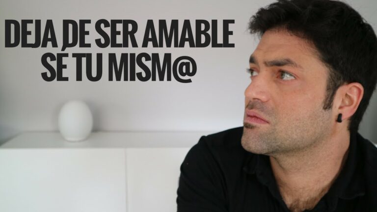 deja de ser gentil y se tu mismo