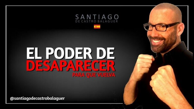 desaparecer para que te eche de menos