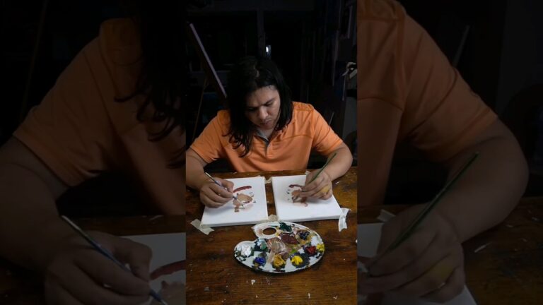 dibujar con las dos manos a la vez