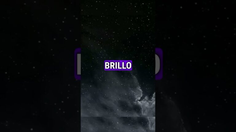 el brillo de una persona