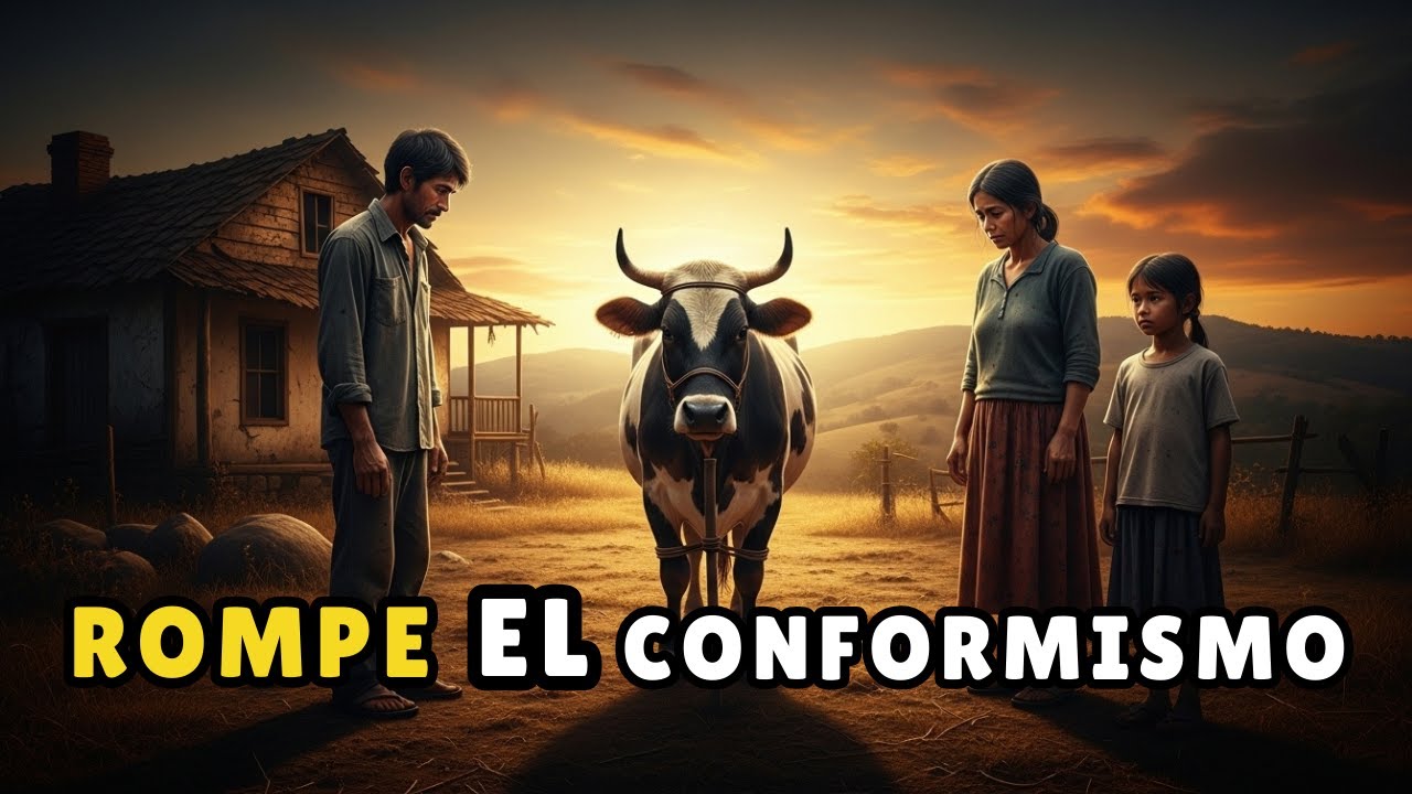 el cuento de la vaca y la familia pobre