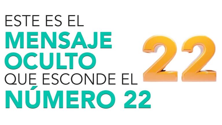 el numero 22 y las almas gemelas