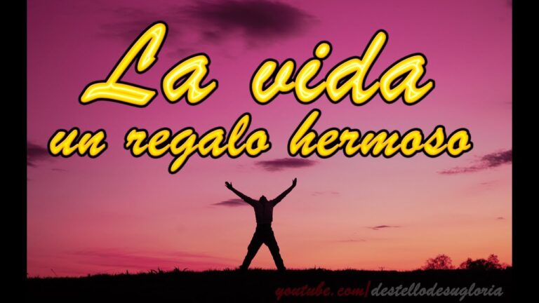el regalo de la vida reflexion