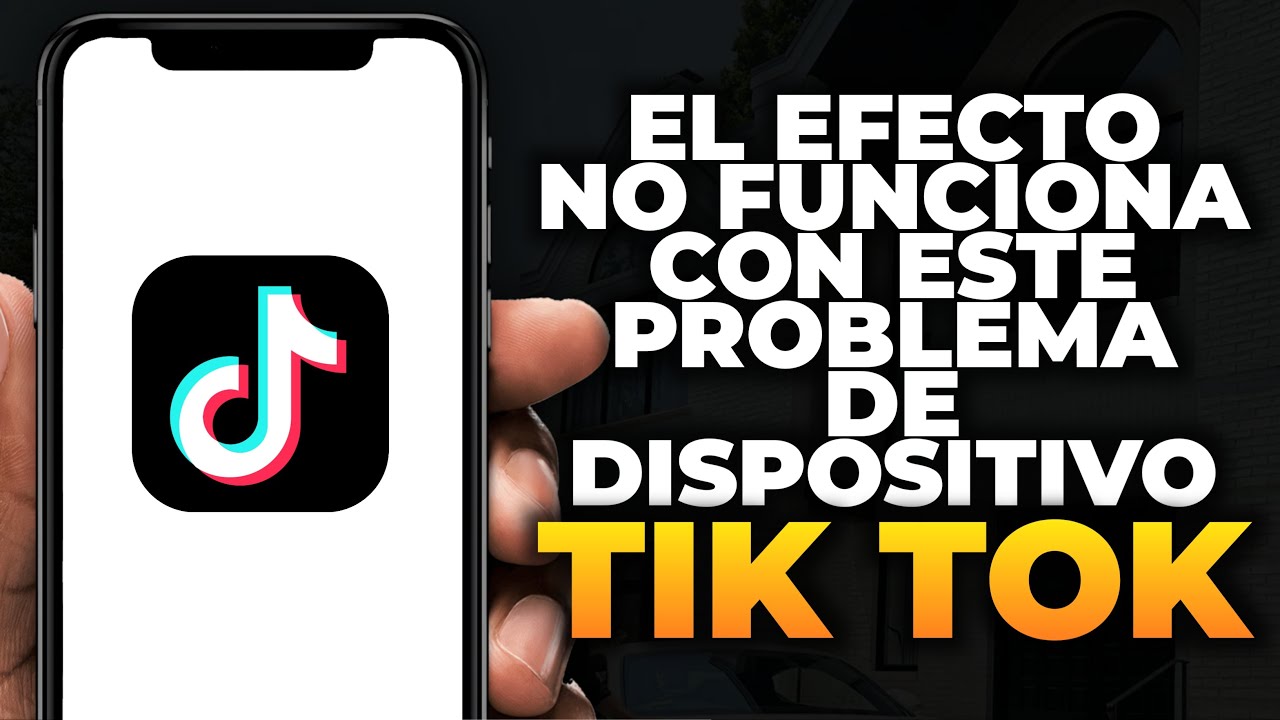 este efecto no funciona en este dispositivo