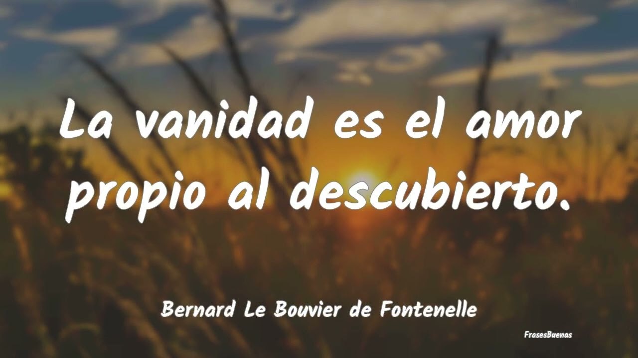 frases acerca de la vanidad