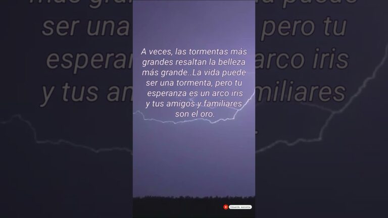 frases cuando pasa la tormenta