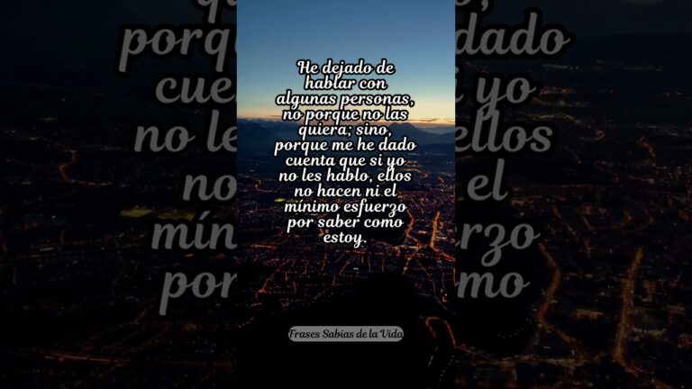 frases de interes por una persona