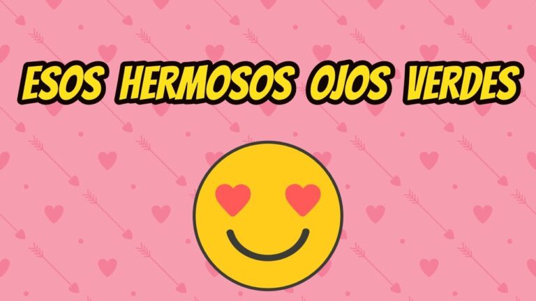 frases de los ojos verdes