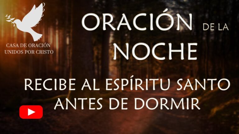 frases de oración de la noche