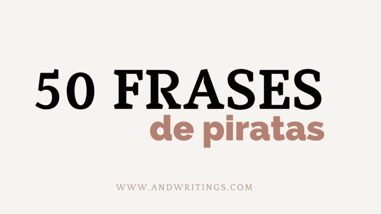frases de piratas para niños