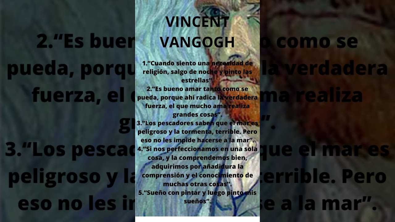 frases de vincent van gogh tumblr