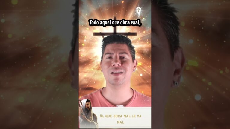 frases el que obra mal le va mal