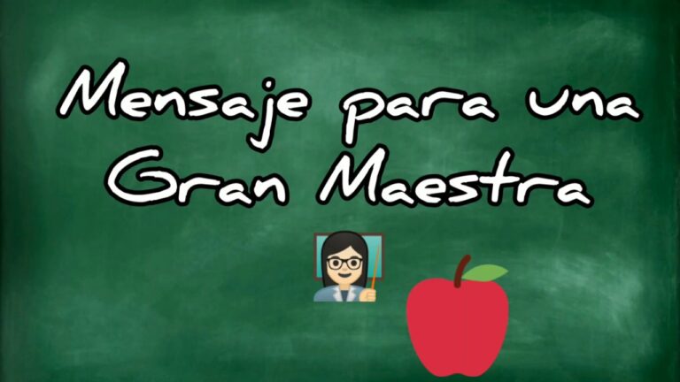 frases para mi maestra de jardin