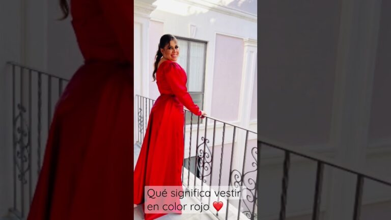 frases para una mujer vestida de rojo