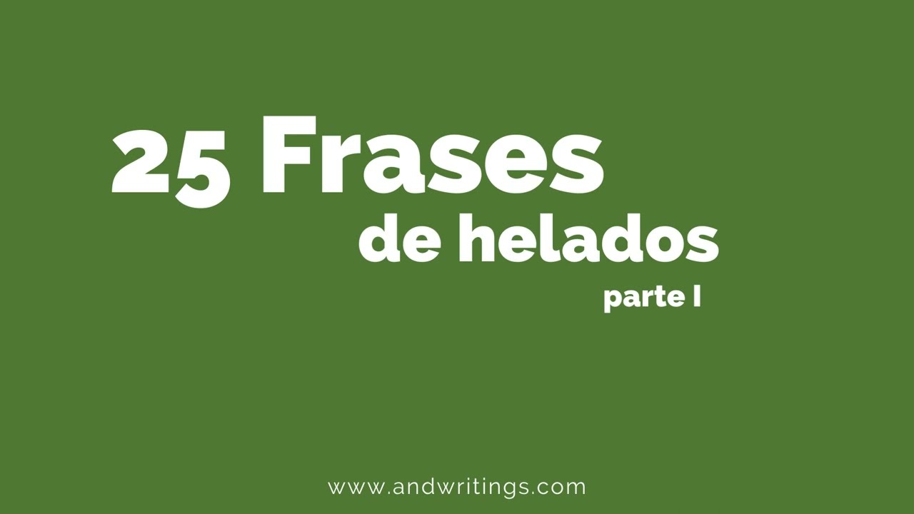 frases para vender paletas de hielo