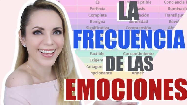 frecuencia vibratoria de las emociones