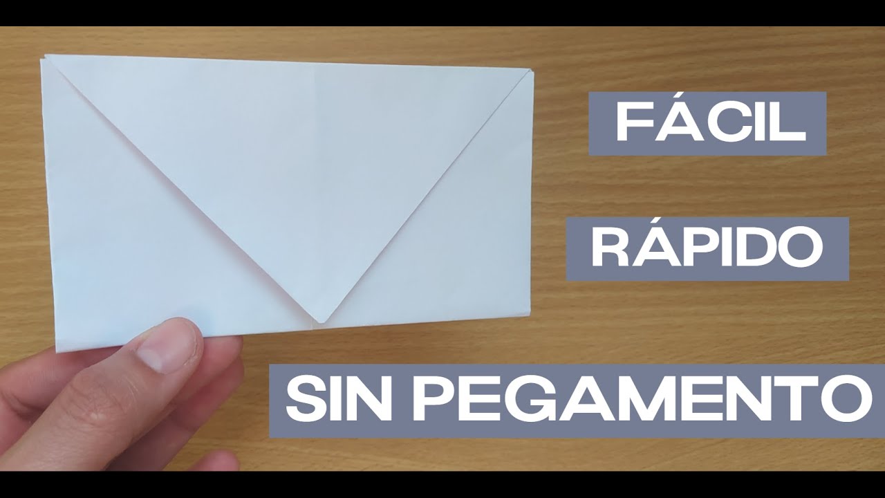 hacer sobre con papel de regalo