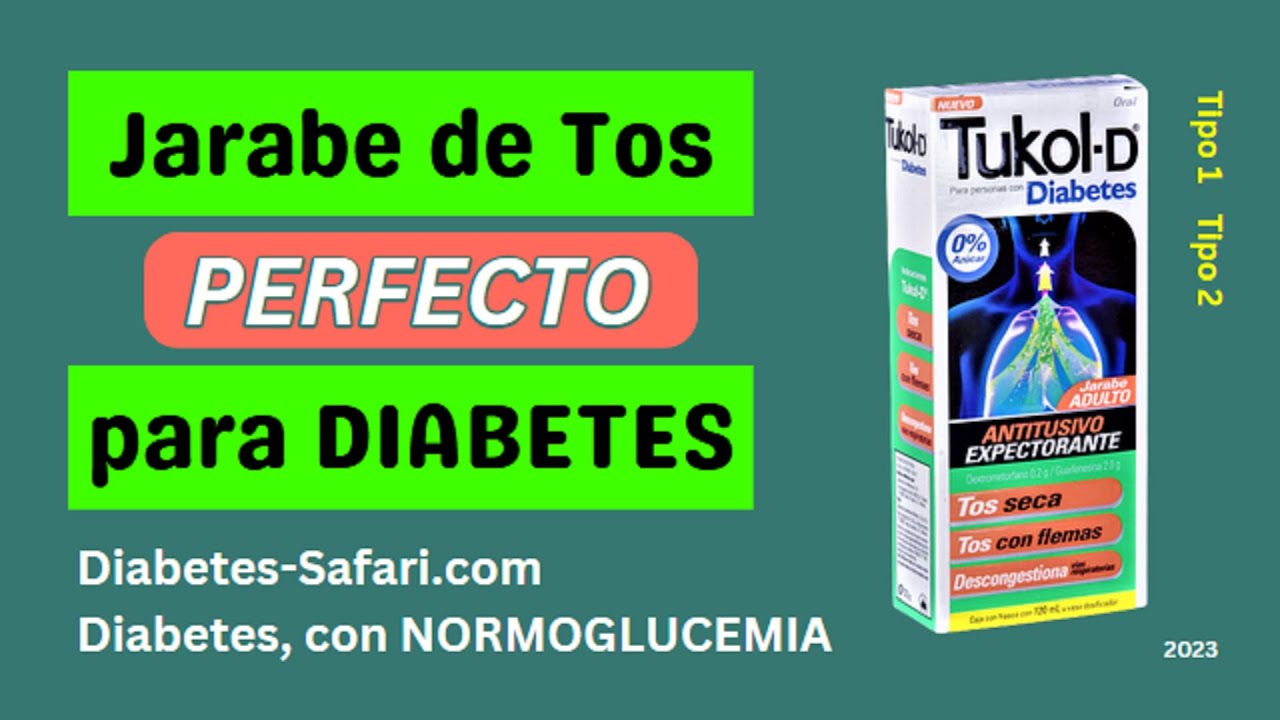 jarabe para la tos sin azúcar para diabéticos