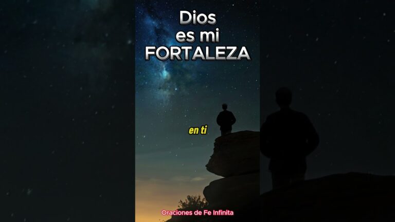 la vida es una lucha pero dios es mi fortaleza