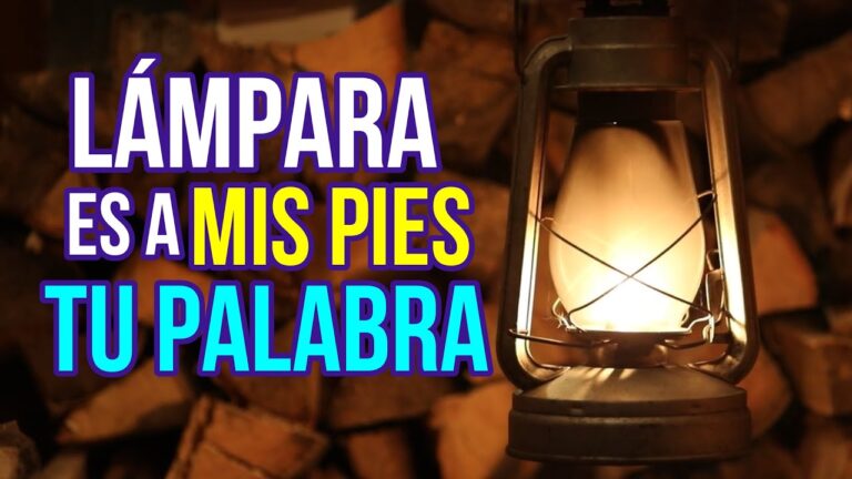 lampara es a mis pies tu palabra reflexion